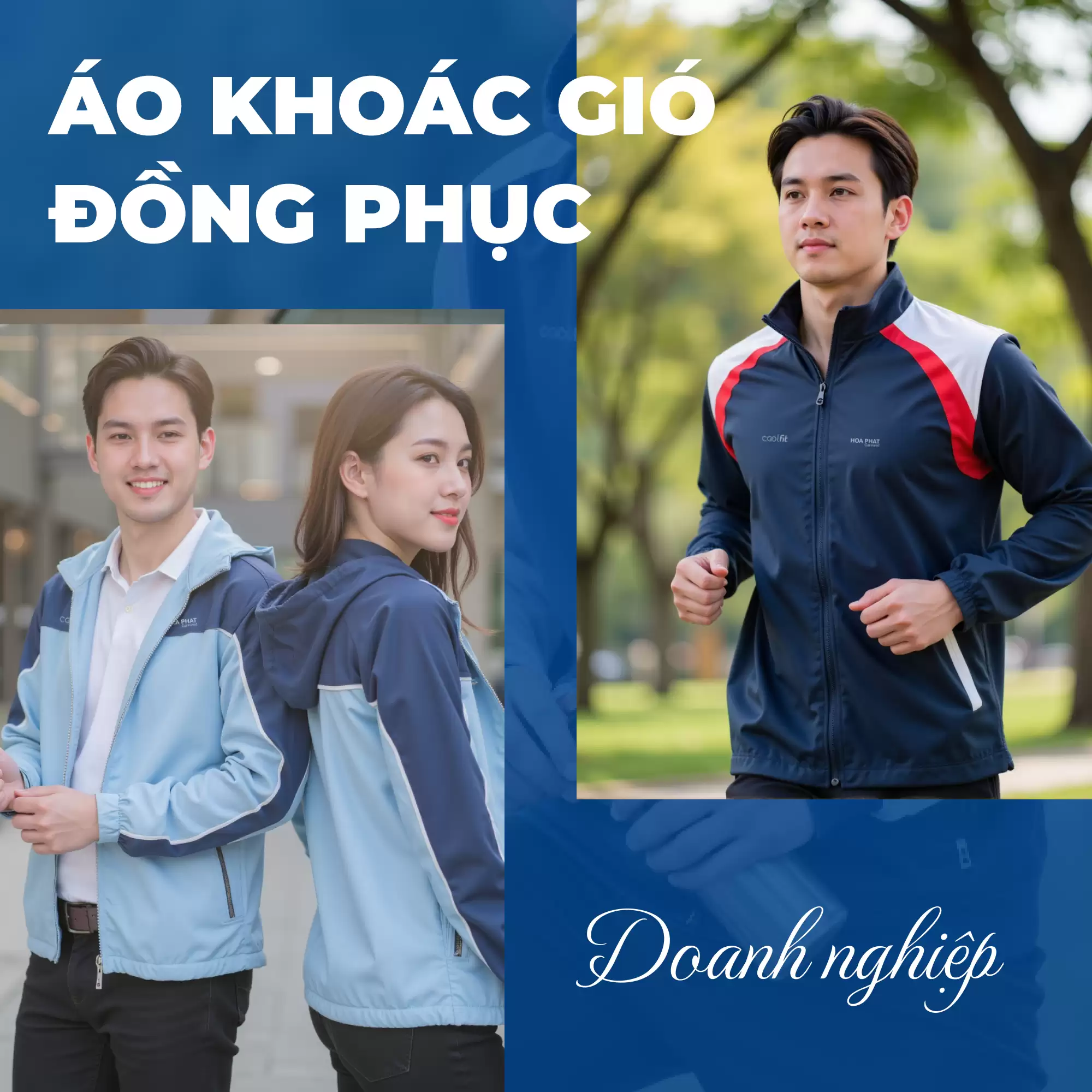Xưởng máy Áo khoác Đồng Phục Theo Yêu Cầu